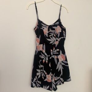 DOLCE VITA | Paradise Tropic Flower Black Romper